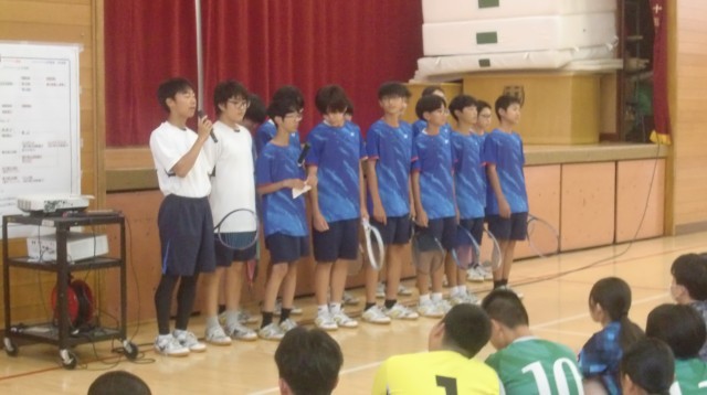 男子ソフトテニス部