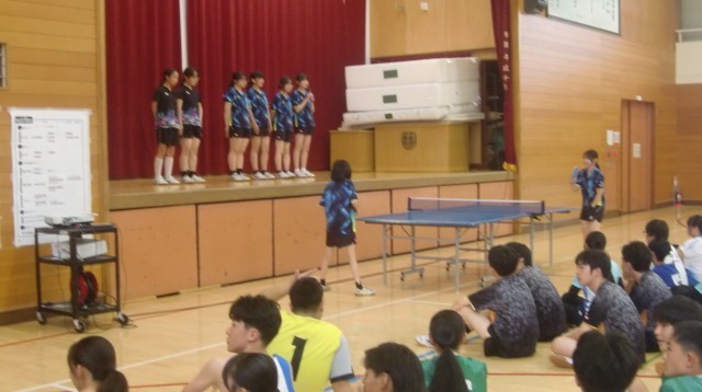 女子卓球部