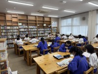 ①静かに個人で学習をする